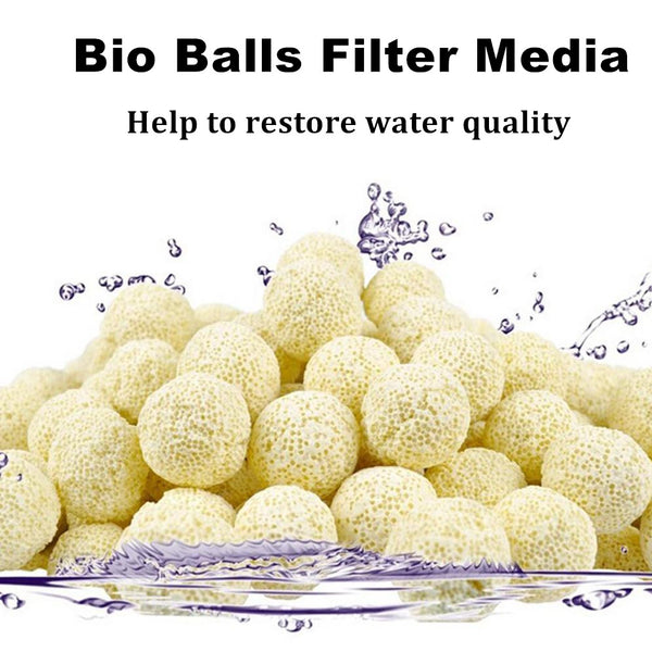 Bolas Bacterianas para Filtro de Acuario - Material Filtrante Premium