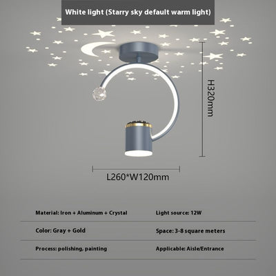 Lámpara de Pasillo Minimalista Cielo Estrellado Diseño Moderno - Image 3