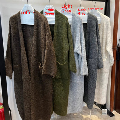 Cardigan Tejido Holgado Cuello V Grande Idle Style - Image 11