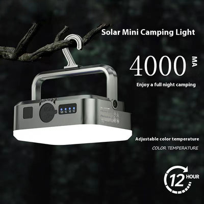 Lámpara Portátil para Campamento - Luz Ambiental de Tienda - Image 16