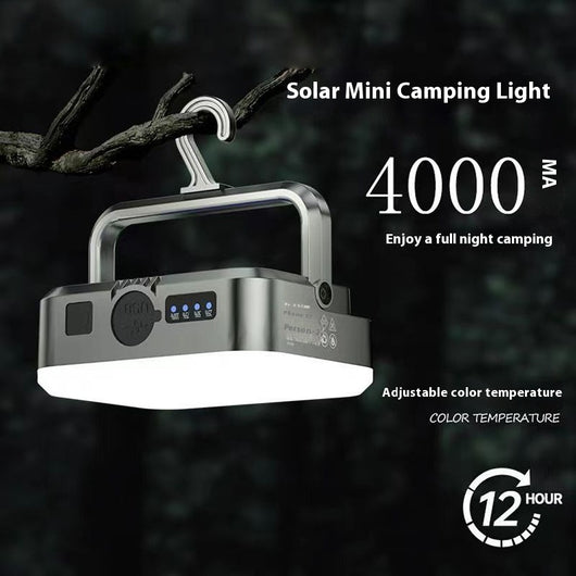 Lámpara Portátil para Campamento - Luz Ambiental de Tienda - Image 16