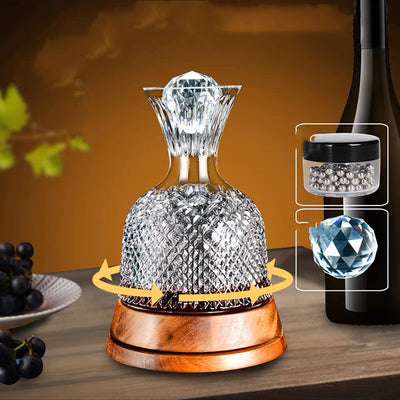 Juego de Decantadores de Cristal Rojo Vortex para Vino - Image 11
