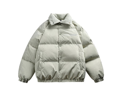 Abrigo Acolchado de Algodón con Solapa Americana para Hombre - Estilo Premium - Image 18