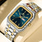 Reloj Cuadrado Luminoso Casual para Hombre