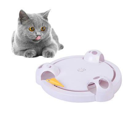 Carrusel Interactivo Eléctrico para Gatos - Juguete de Movimiento Continuo - Image 7