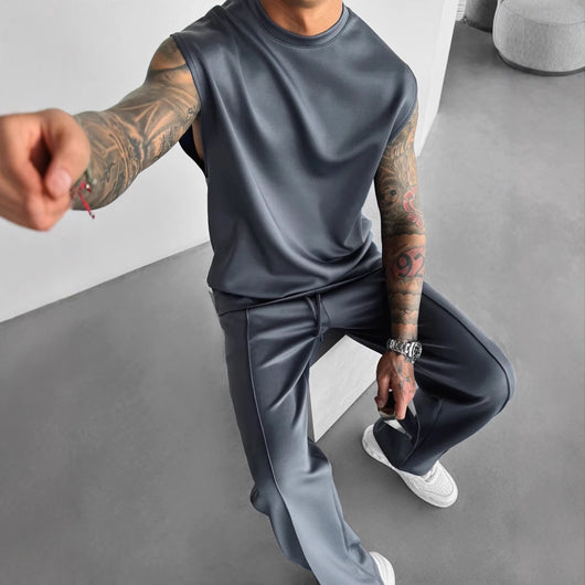 Traje de Verano para Hombre: Chaleco y Pantalón - Image 3