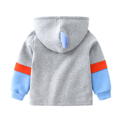 Chamarra Acolchada con Capucha y Cierre para Niños - Image 12