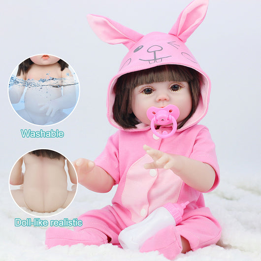 Muñeca Vinilo Realista 53 cm - Juguete para Casa de Muñecas - Image 10