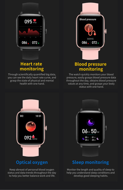 Reloj Inteligente de Presión Arterial y Frecuencia Cardíaca con Monitoreo de Ejercicio - Image 19