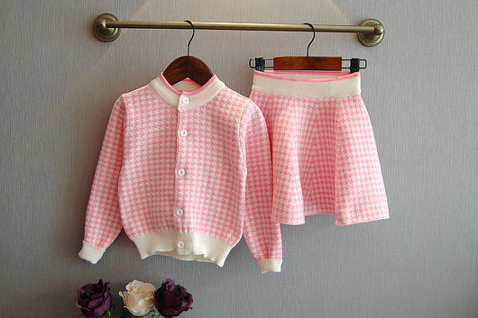 Conjunto de Suéter Tejido Grueso y Cálido para Niñas - Image 22