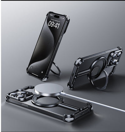 Funda Protectora con Airbag de Aluminio Aeroespacial para Teléfono - Image 9
