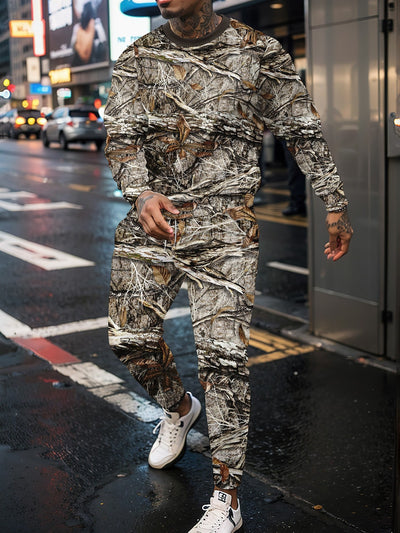 Conjunto Deportivo Camuflaje Jungle - Sudadera Cuello Redondo y Pantalón - Image 17