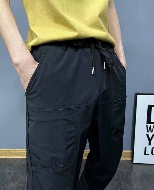 Pantalones Jogger Slim Fit con Cordón - Comodidad y Estilo Casual - Image 8