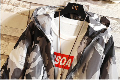 Chaqueta Casual con Capucha para Hombre - Image 13