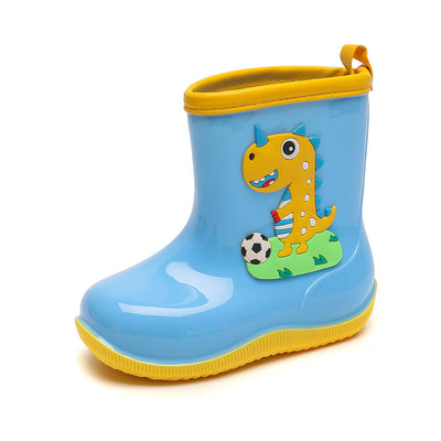 Botas de Lluvia Impermeables con Suela Blanda para Niños - Image 3