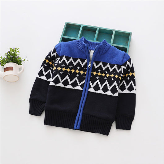 Cardigan de Terciopelo para Niños - Abrigo Suave y Elegante - Image 7