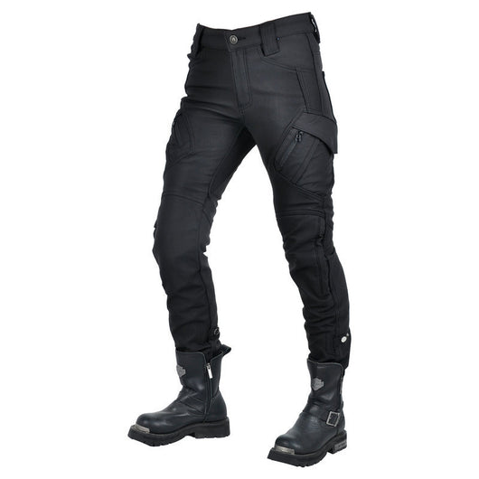 Pantalones de Ciclismo Impermeables con Forro Polar Acolchado y Protección Antigolpes - Image 17
