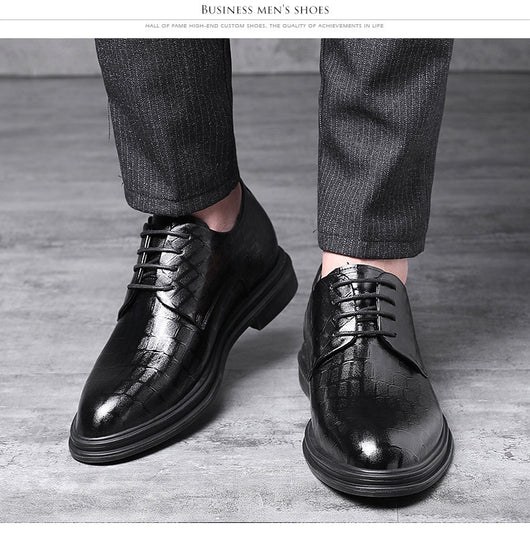 Zapatos de Cuero Formal para Hombre Transpirables - Image 9
