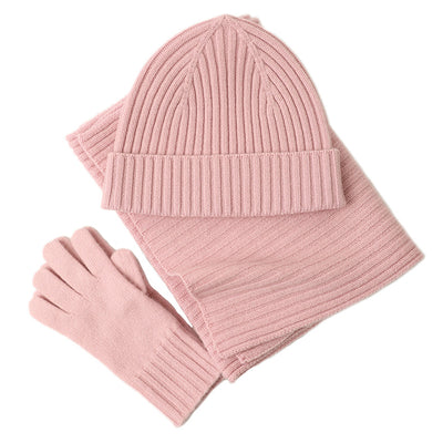 Conjunto de Abrigo Invernal: Gorro, Bufanda y Guantes en Lana para Mujer - Image 8