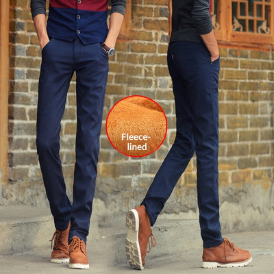 Pantalones de Invierno para Hombre con Forro Polar Grueso - Image 8