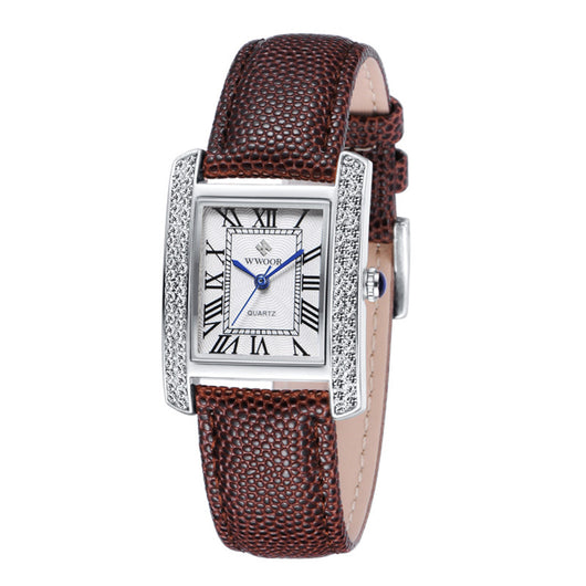 Reloj de pulsera para mujer con correa de cuero - Image 13