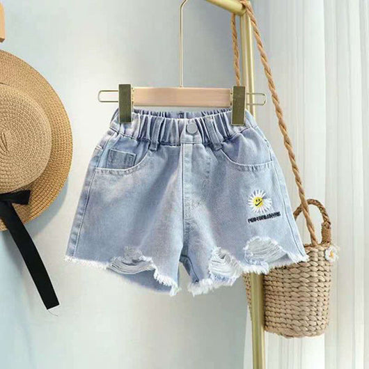 Shorts de Mezclilla para Niñas - Versátiles y Perfectos para Actividades al Aire Libre - Image 8