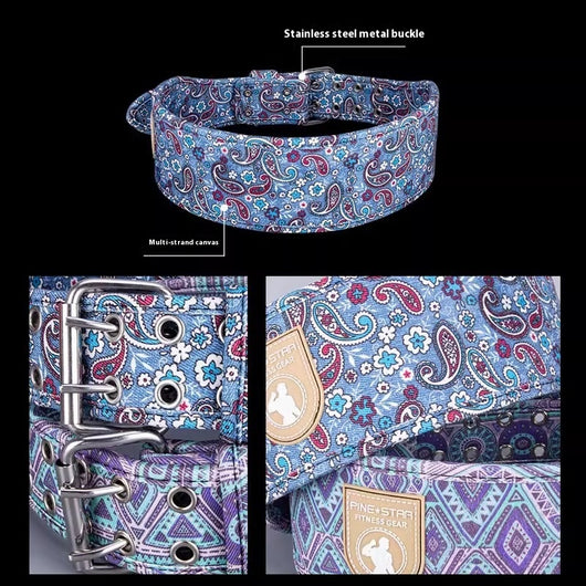 Cinturón de Soporte Lumbar Canvas para Deportes y Fitness - Image 3