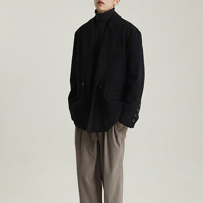 Saco de Pana Gruesa Combinada para Hombre