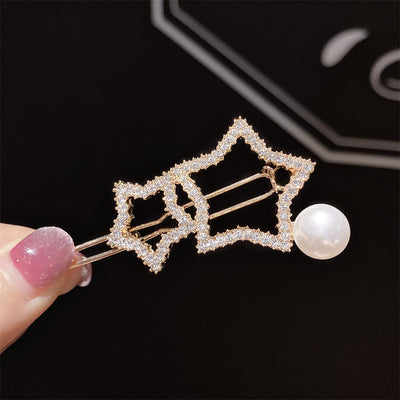 Clip para cabello con estrella de cristales brillantes - Image 15