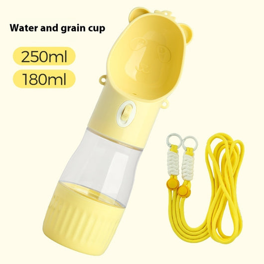 Botella de Agua Portátil 2 en 1 para Perros y Gatos con Comedero Integrado - Image 15