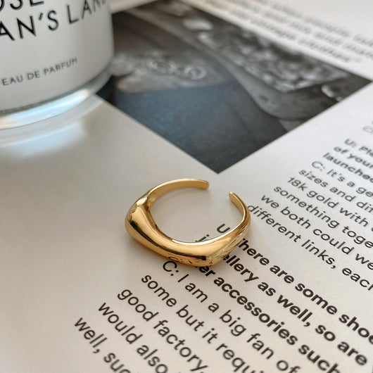 Anillo Minimalista de Diseño Francés para Mujer - Image 4