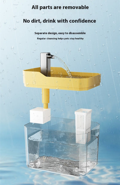 Fuente de Agua Circulante para Gatos con Filtro Automático - Image 19