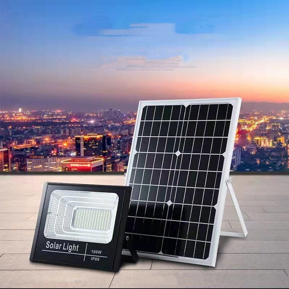 Lámpara Solar Exterior Grande a Prueba de Lluvia - Iluminación LED Recargable sin Poste
