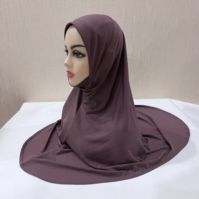 Turbante Ligero de Gasa Malaya - Pañuelo Multiuso en Colores Sólidos - Image 7