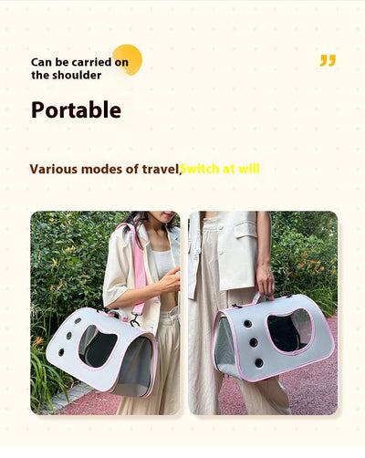 Bolsa Bandolera Transportadora para Mascotas - Gran Capacidad Transpirable - Image 15