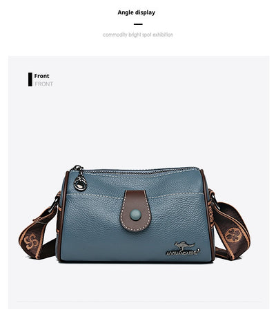 Bolso Bandolera de Cuero Minimalista Retro para Mujer - Image 30