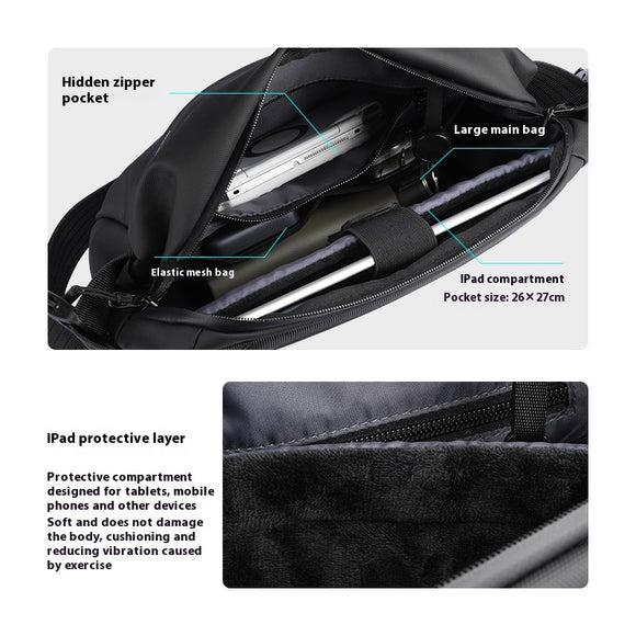 Bolsa Mensajero de Gran Capacidad para Ciclismo