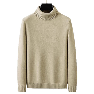 Suéter Cuello Alto Cálido y Suave para Hombre - Image 10