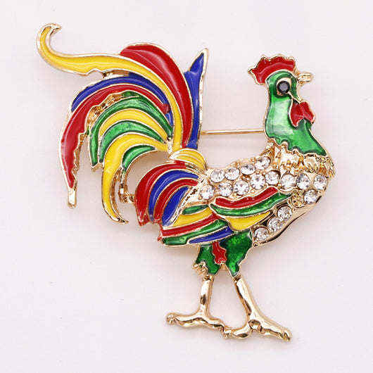 Broche Gallo Artesanal de Lujo - Image 8