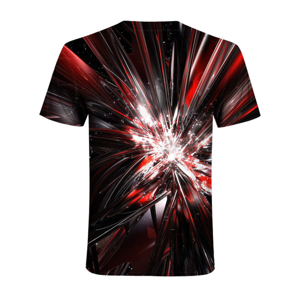 Camiseta Deportiva Slim Fit 3D para Hombre - Efecto Reductivo