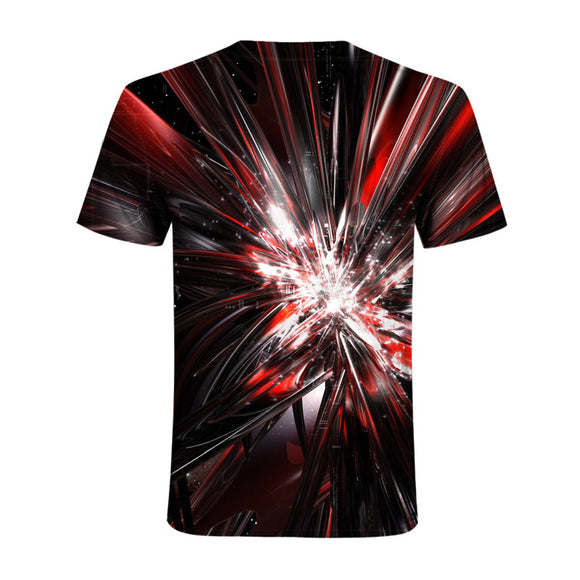 Camiseta Deportiva Slim Fit 3D para Hombre - Efecto Reductivo