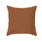 Almohada de Sofá de Algodón Lino Piel de Melocotón en Color Sólido