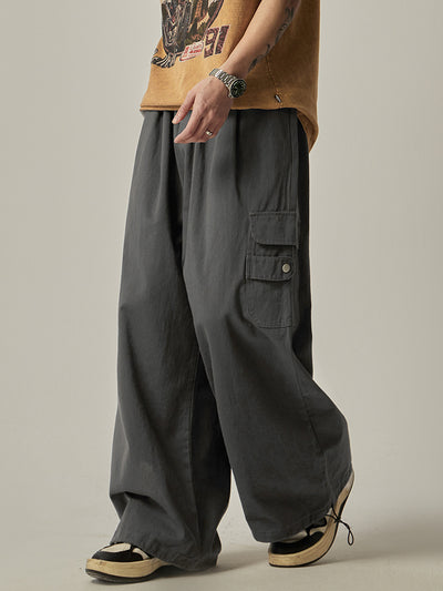 Pantalones Rectos Amplios de Diseño Trendy para Hombre - Versátiles y Cómodos - Image 6