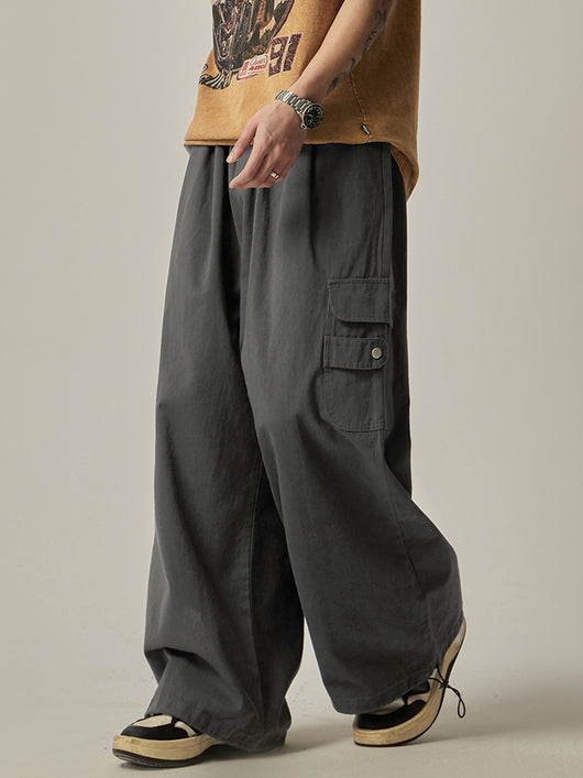 Pantalones Rectos Amplios de Diseño Trendy para Hombre - Versátiles y Cómodos - Image 6
