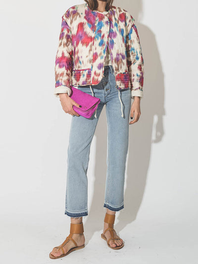Chaqueta Corta Teñida a Mano - Top Versátil y Personalizado - Image 14