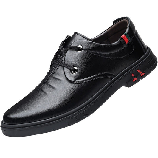 Zapatos Casuales de Cuero Suave con Punta Redonda - Image 4