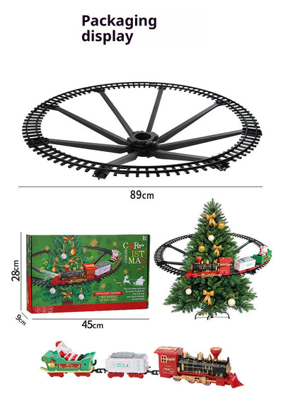 Tren Navideño Eléctrico con Riel Colgante - Image 15