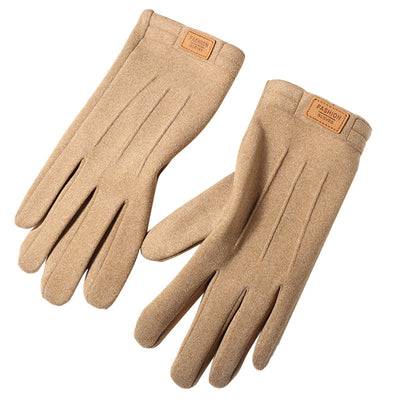 Guantes de Invierno para Hombre con Forro Polar Térmico, Impermeables y Compatible con Pantalla Táctil - Image 4