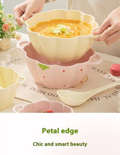 Tazón para Fideos Instantáneos Fresa - Diseño Elegante para el Hogar - Image 21