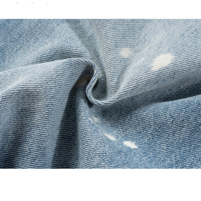 Jeans Rotos Unisex con Detalles de Pintura - Estilo Urbano Moderno - Image 5